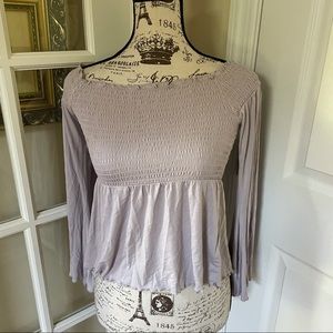 American Eagle Lilac Top - Size Small